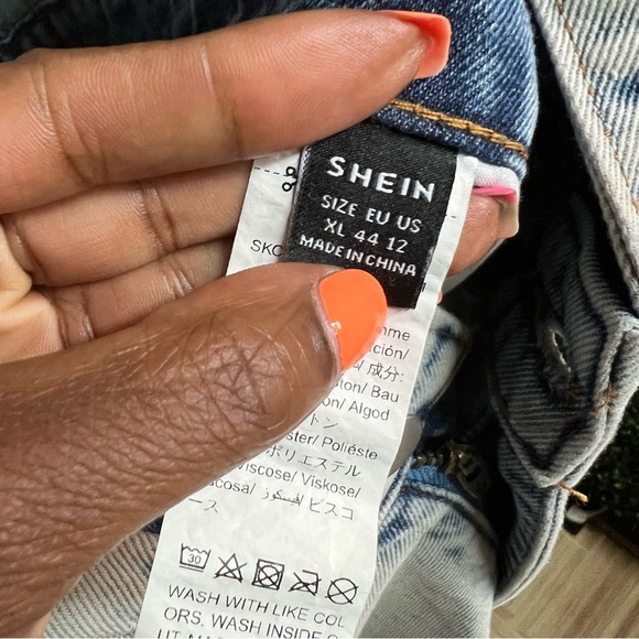 SHEIN SXY | Denim Romper - Picture 7 of 9